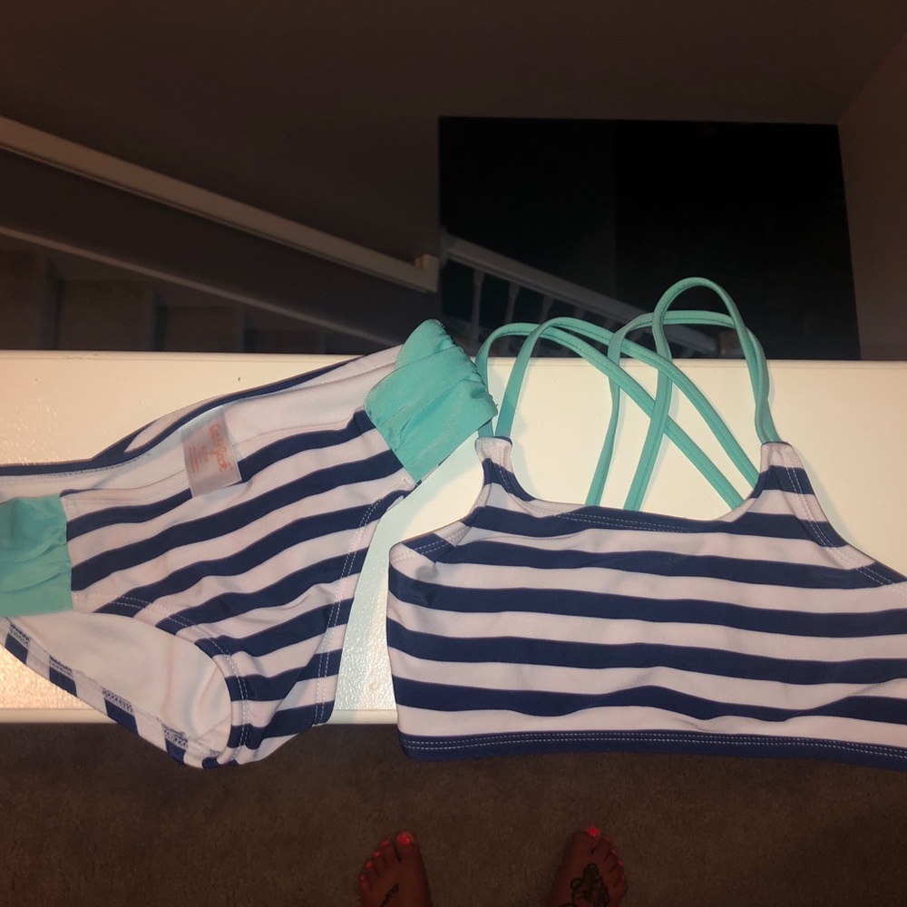 Girls stripes bikini